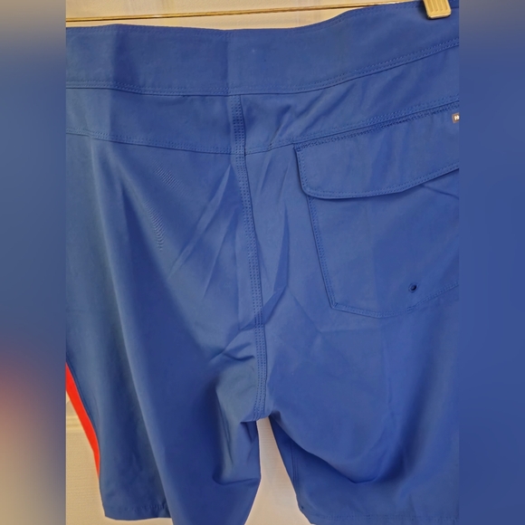 NWT Hurley Men's Swim Board Shorts Blue Red Size 34 - Picture 7 of 14
